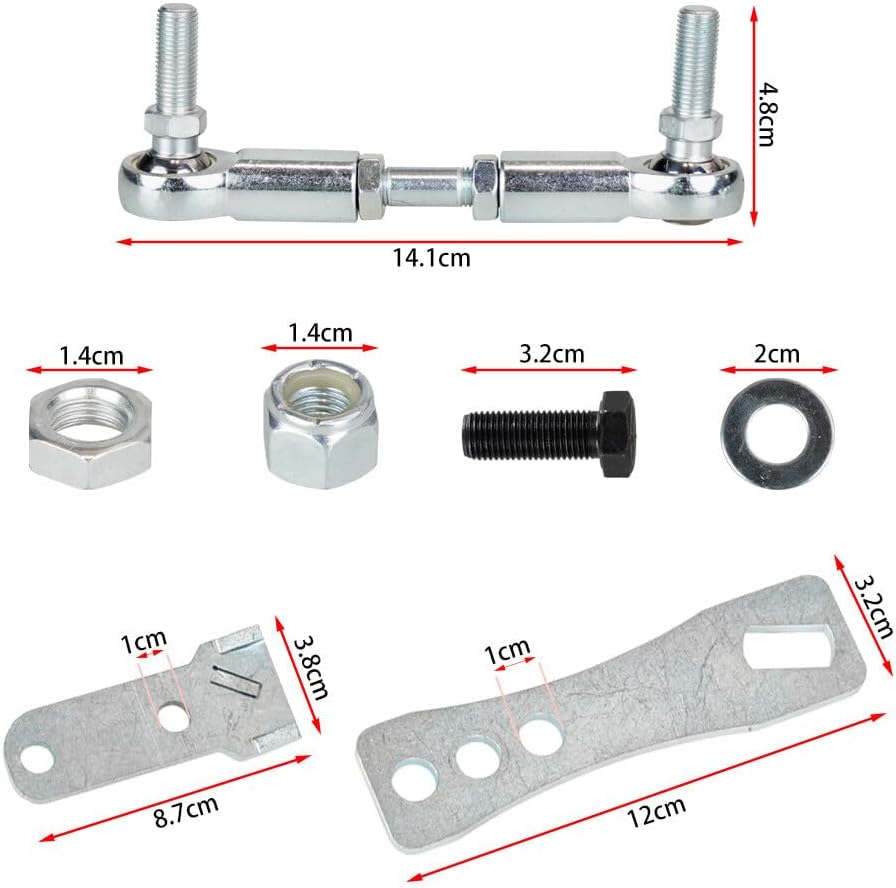 ya 10 9.16 baidi Transfer Case Linkage kit for Jeep Cherokee XJ Co for MAN che MJ 1986-2001 Aluminum