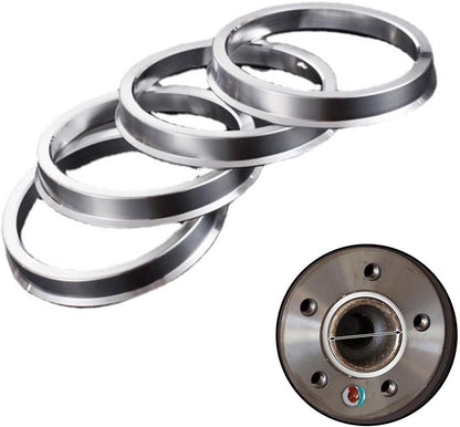 ya 4 8.8.2 Wheel Hub Centric Rings Spacer OD=70.5mm ID=66.1mm Aluminum Alloy 4Pcs