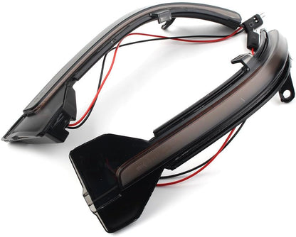 ya 11 9.14 baidiPair Side Mirror Sequential Blink Turn Signal Light for BMW 5 6 7 Series