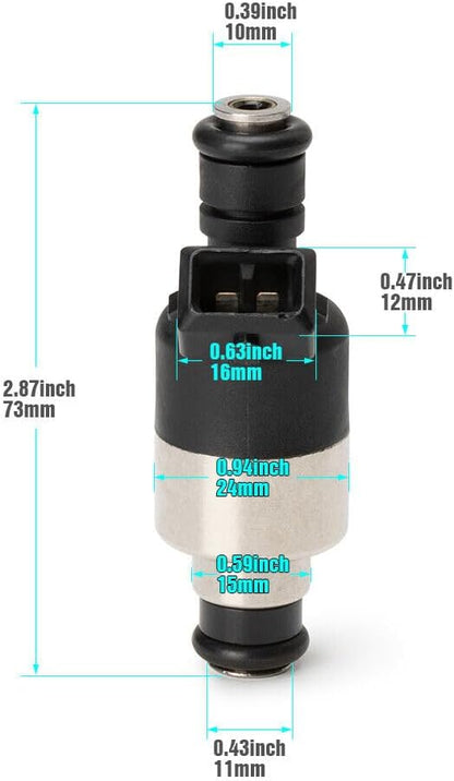 ya 4 8.8 6 Piece Fuel Injector for Buick Century Regal for Chevrolet Beretta Camaro for Pontiac 6000
