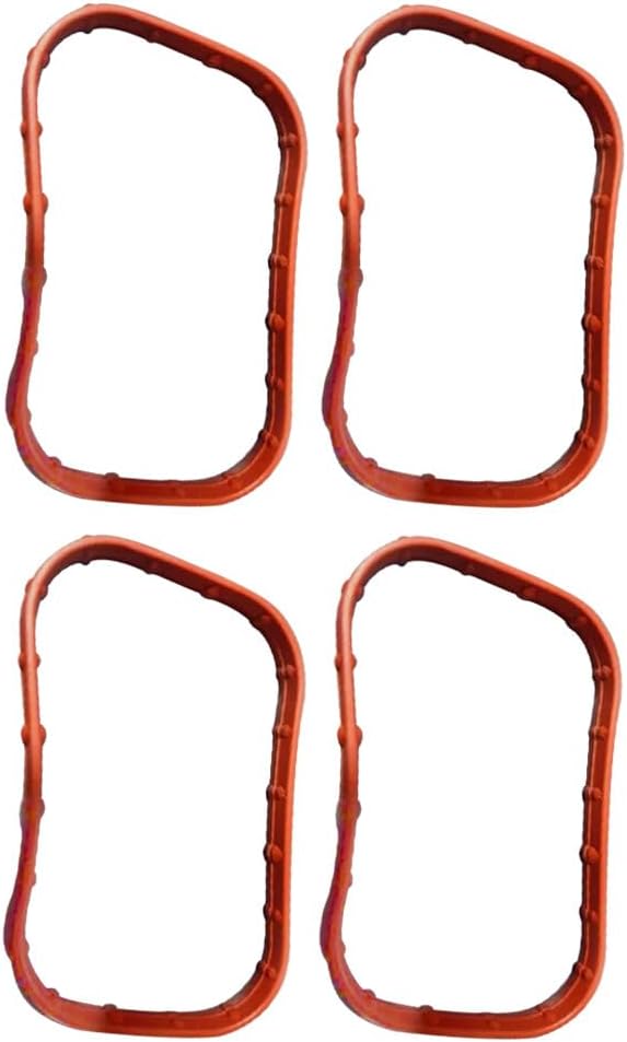 ya 4 8.10 4x Intake Manifold Gasket Red For Escape Explorer Bronco for Mustang Maverick Ranger