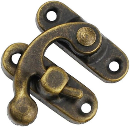 ya 26 10.21 baidi 30pcs Iron Heavy Duty Chest Trunk Latch Hasp Toggle Case Packing Box Lock Latch