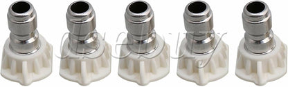 ya 26 10.21 baidi 10PCS 40 De High Pressure Spray Nozzle Nozzles Tips 1.0/1.2/1.4/1.6/2.0mm