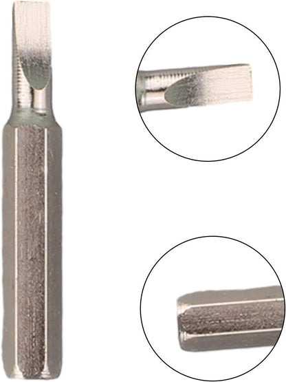 ya 26 10.21 baidi Screwdriver Bit Set Chrome Vanadium Steel Screwdriver Set Silver Small Practical