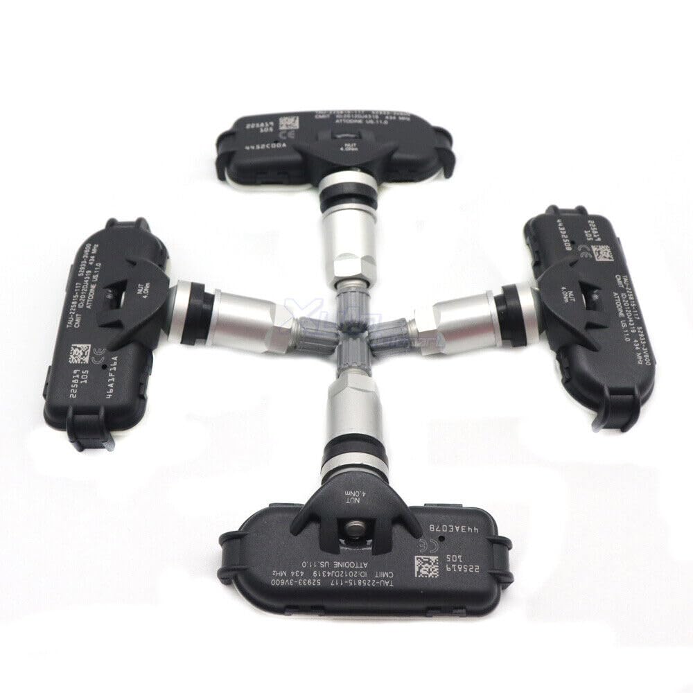 ya 4 8.8 52933-3V600 Package 4X TPMS Suitable for Modern Azera 2015-2017 tire Pressure Sensor