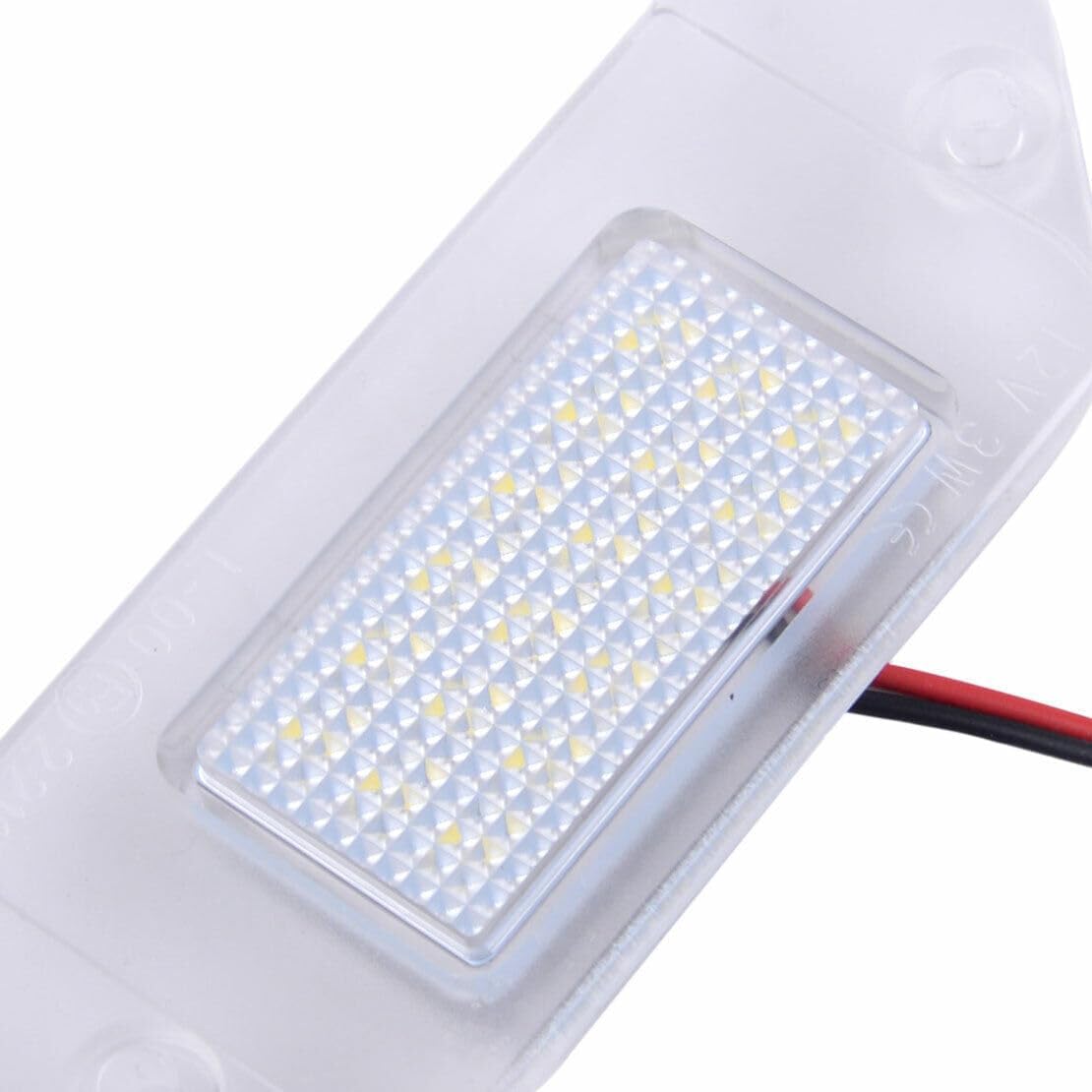 ya 4 8.14 White LED License Plate Light Fits for Dodge Charger Challenger Dart for Chrysler 300 