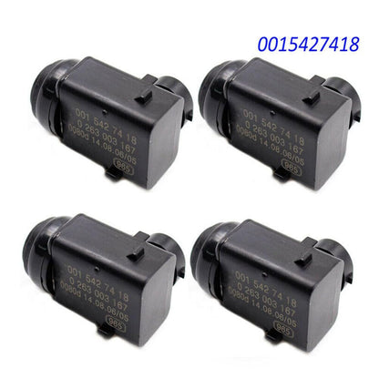 ya 6 8.14 4-Piece PDC Parking Sensor PTS Suitable for Mercedes-Benz W164 W163 ML350 E320 E350 0015427418