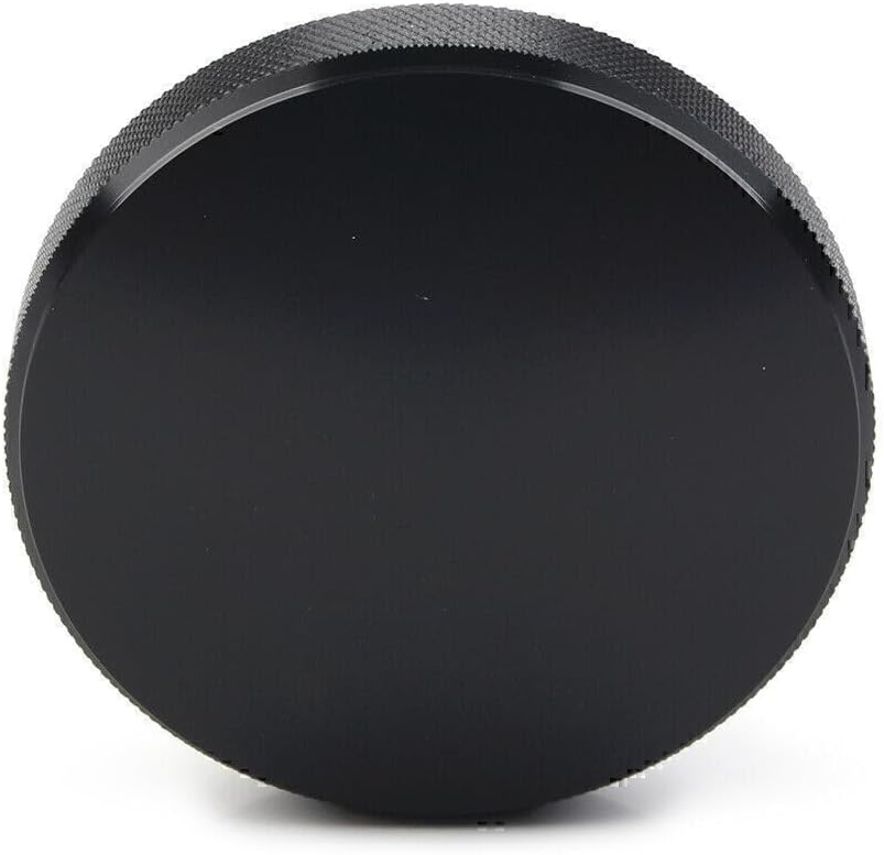 ya 9 10.24 Vented Fuel Tank Gas Cap Cover Fit for Harley Dyna Road King Heritage Softail Black