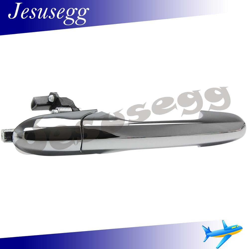 ya 9 10.24 for Fiat 500 2007-2020 Front Right RH Side Exterior Sliding Door Handle Chrome