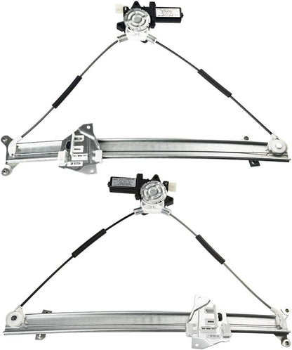 ya 12 10.8 baidi 2 Pieces Window Regulator with Motor for 2003-2006 for Mitsubishi for Outlander