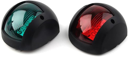 ya 4 8.14 1 Pair Navigation Light Marine Boat LED Side Starboard Light Green Red 12V ABS