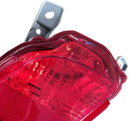 ya 2 8.15 A pair of rear bumper taillights and brake lights in red, suitable for Toyota Highlander 2014-2016