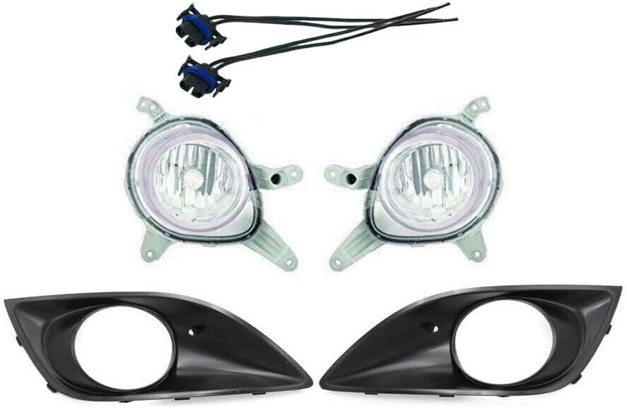 ya 9 10.24 NEW LH+RH Fog Lamp Light 6p Set for Hyundai for Veloster Turbo 2013-2016