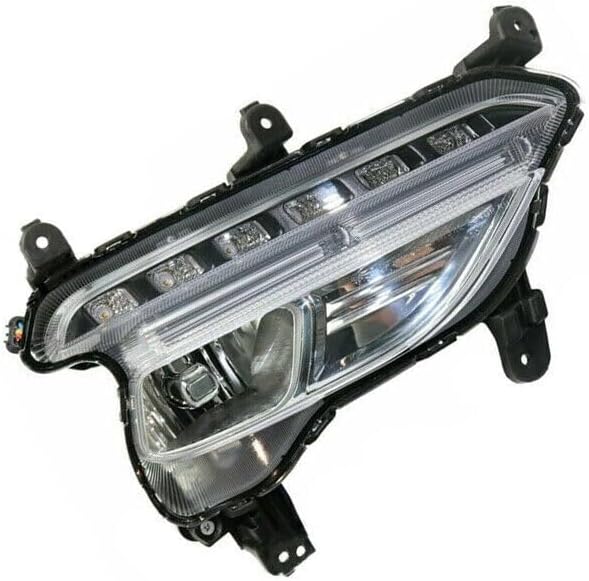 ya 4 8.10 Right Front Fog Lamp Daytime Running Light for Hyundai Santa Fe Sport 2016-2018