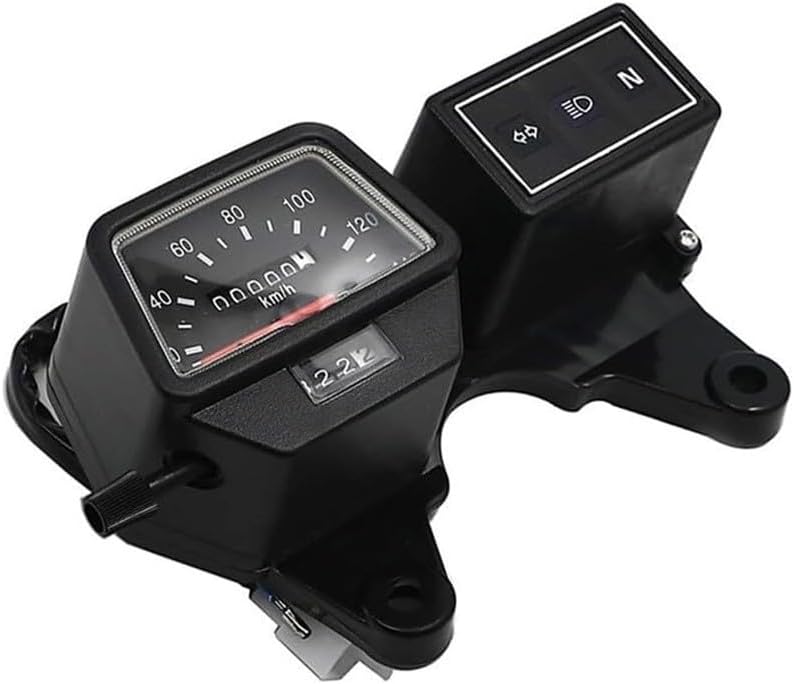 ya 4 8.14 1¡Á Speedometer Gauge Black for Yamaha TW225 2001-2016 TW200 Trailway 1987-P
