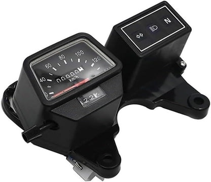 ya 4 8.14 1¡Á Speedometer Gauge Black for Yamaha TW225 2001-2016 TW200 Trailway 1987-P
