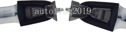 ya 2 8.15 2 Pack Chrome Door Outside Handles Front Left and Right Suitable for Fiat 500 2012-2017