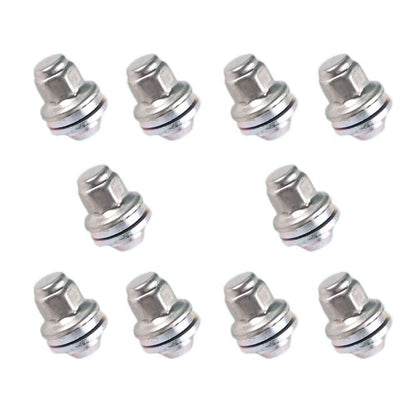 ya 5 8.10 10X Wheel Bolt Lug Nut Set 2C35294010 Fits for Jaguar S-Type X-Type XJ8 XJR for XF