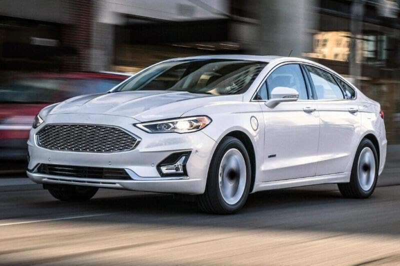 ya 9 10.24 LED Front Bumper Fog Lamp Assembly Kit w/wiring/Bezel for Ford Fusion 2019-2020