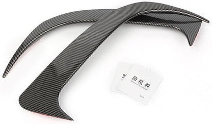 ya 4 8.14 2 x Carbon Rear Side Air Vent Cover for Benz W117 CLA200/220/CLA250 14-18