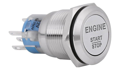 ya 8 8.24 baidi 12V DC LED Car Engine Start Stop Push Button Switch Ignition Starter Switch Univ
