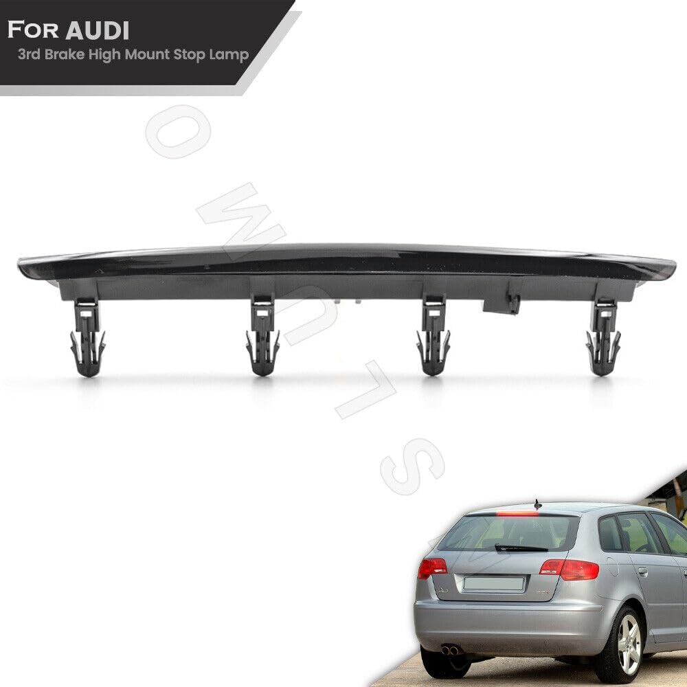 ya 7 8.24 baidi Smoked LED Rear 3rd Brake Light Stop Light 04¨C13 for Audi A3 S3 Sportback 