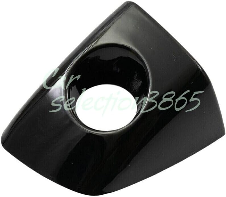 ya 2 8.15 1-Pack Black Front Left Outside Door Handle Cover Keyhole Cover Suitable for A6 C7 2012-18