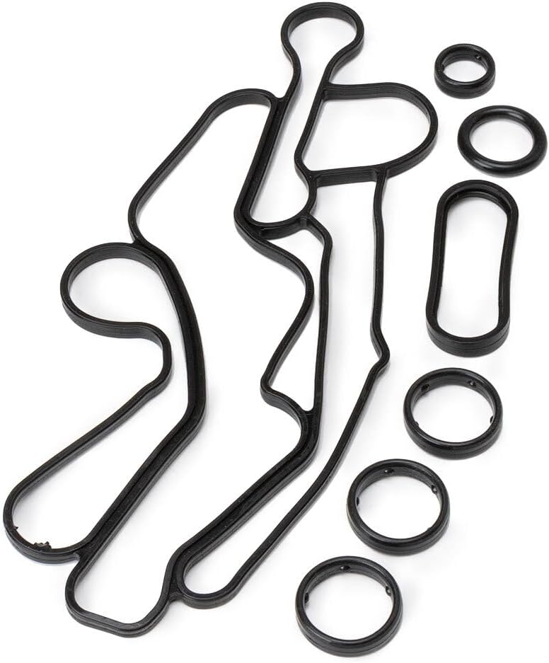 ya 12 10.8 baidi Black Oil Cooler Gasket Set LR061969 for Land Rover for Range Rover 2016-2020 3.0L