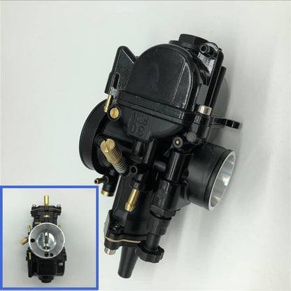 ya 6 8.24 baidi 30mm Carburetor for Dirt Bike PWK Racing Flat Side Carb Scooter ATV Go Kart Pit