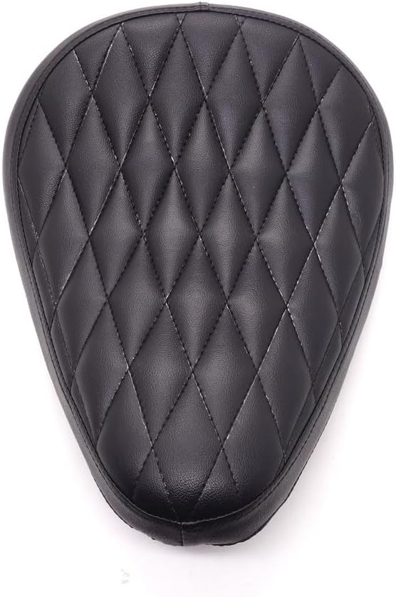ya 4 8.8.2 Black Diamond Solo Driver for Seat for Harley Sportster Chopper Bobber Custom 650 CB