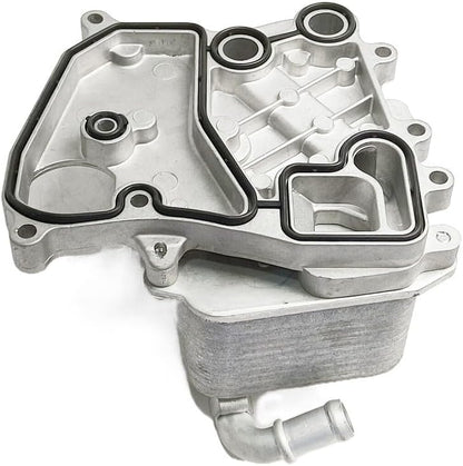 ya 12 10.8 baidi 3.0T Engine Oil Cooler + Gasket for VW Touareg for Audi for A4 A5 A6 for A8 for Q5 Q7 059117021R -