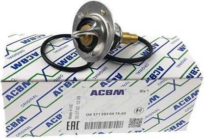 ya 2 8.15 Thermostat & Seal O-Ring for Mercedes C230 2003-2005 2712000015
