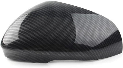 ya 4 8.14 1Pcs Carbon Fiber Left Side View Mirror Cover Cap for Jaguar XF XFR XFR-S XJ XE
