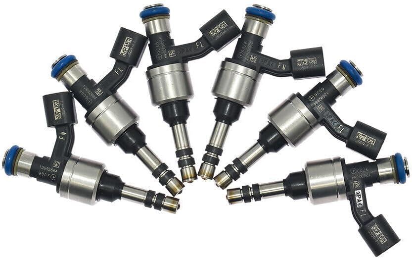 ya 10 9.16 baidi 6PCS Fuel Injector 12692884 for Buick for Cadillac for Chevrolet for GMC 3.6L V6 2016-2020