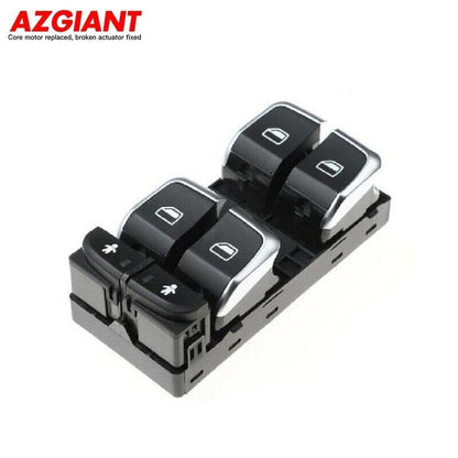 ya 8 8.24 baidi Suitable for 2013-2014 for Audi A6 Allroad Left Front Drive Side Window Switch with Chrome Plating