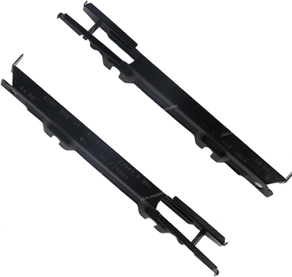ya 27 10.13 baidi Pair Front Left & Right Side Bumper Bracket for Benz 2002-07 C240 C320 C32 C230