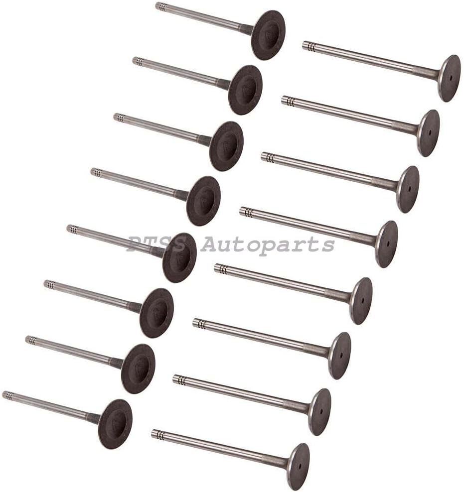ya 6 8.14 16x Mahle Engine Valves Set of Intake & OE for Audi A3 A4 for VW for Golf 2.0T