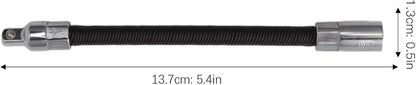 ya 14 9.20 baidi ?(1/4) Wrench Extension Rod Bendable Universal Flexible Shaft Sleeve Extension AC-1