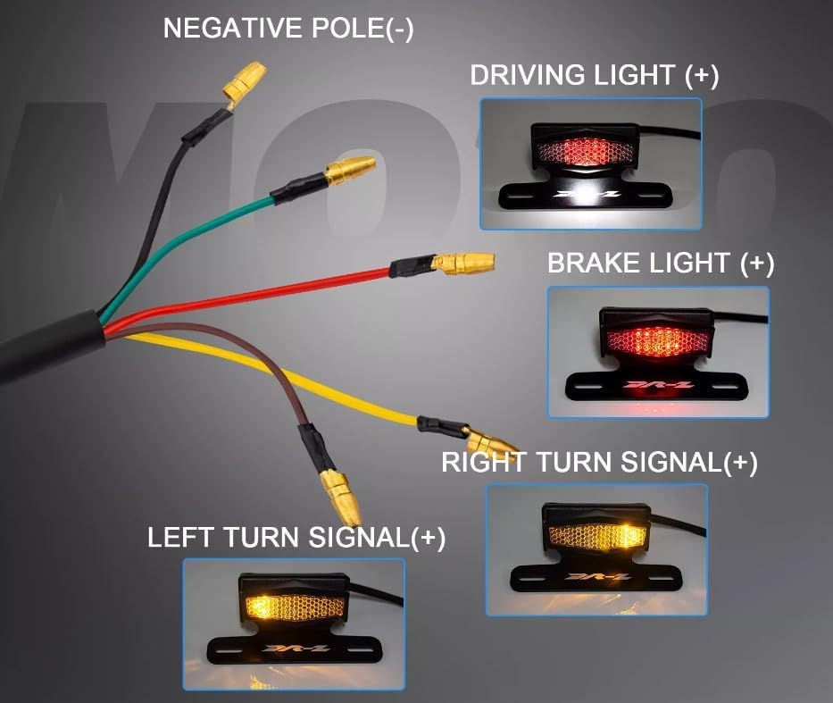 ya 13 9.15 baidi DRZ400SM DRZ400S/E Fender Eliminator Tail Tidy License Plate Turn Signal Light