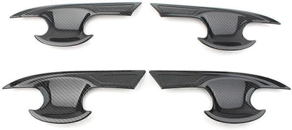 ya 4 8.14 Door Handle Bowl Cover Trim Carbon Fiber Style for Honda for Civic 2016 2017 2018