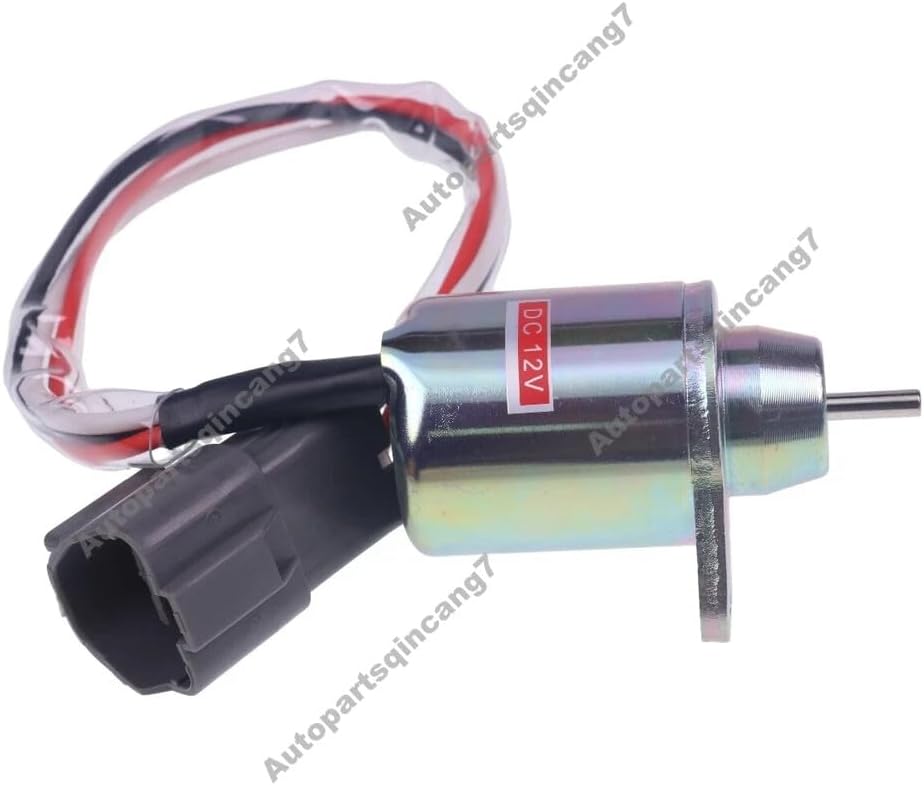 ya 10 9.16 baidi 12V Fuel Shutdown Shutoff Stop Solenoid 7018569 for Bobcat Utility Vehicle 3400