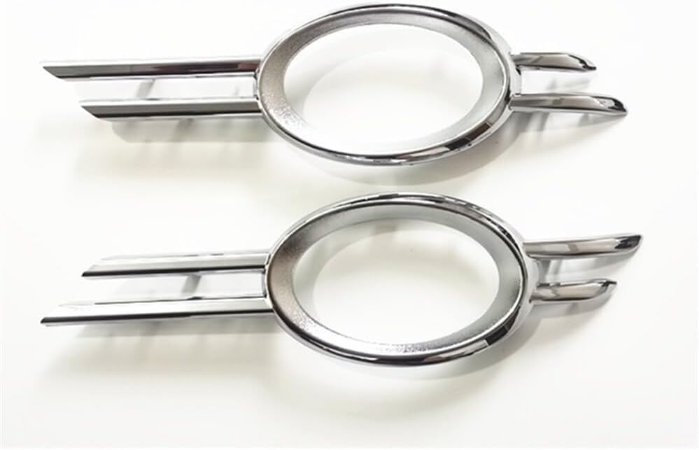 ya 10 9.16 zhengce Set of 4PCS L+R Front Fog Light Trim Cover for Mercedes-Benz W211 E350 E550