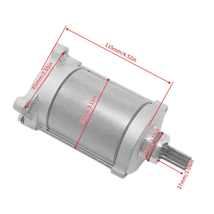 ya 23 10.7 baidi for Massimo Starter Motor 38712 ATV MSA 760 UTV T-BOSS 760