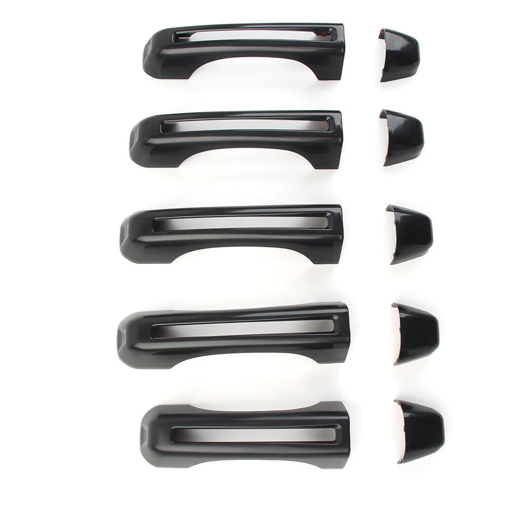 ya 9 10.24 4-DR ABS Tailgate Door Handle Cover Trim Fit for Jeep for Wrangler JL 2018-