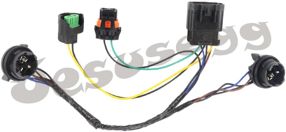ya 9 10.24 Headlight Wiring Harness Socket tail for Chevrolet Silverado 1500 2500 3500
