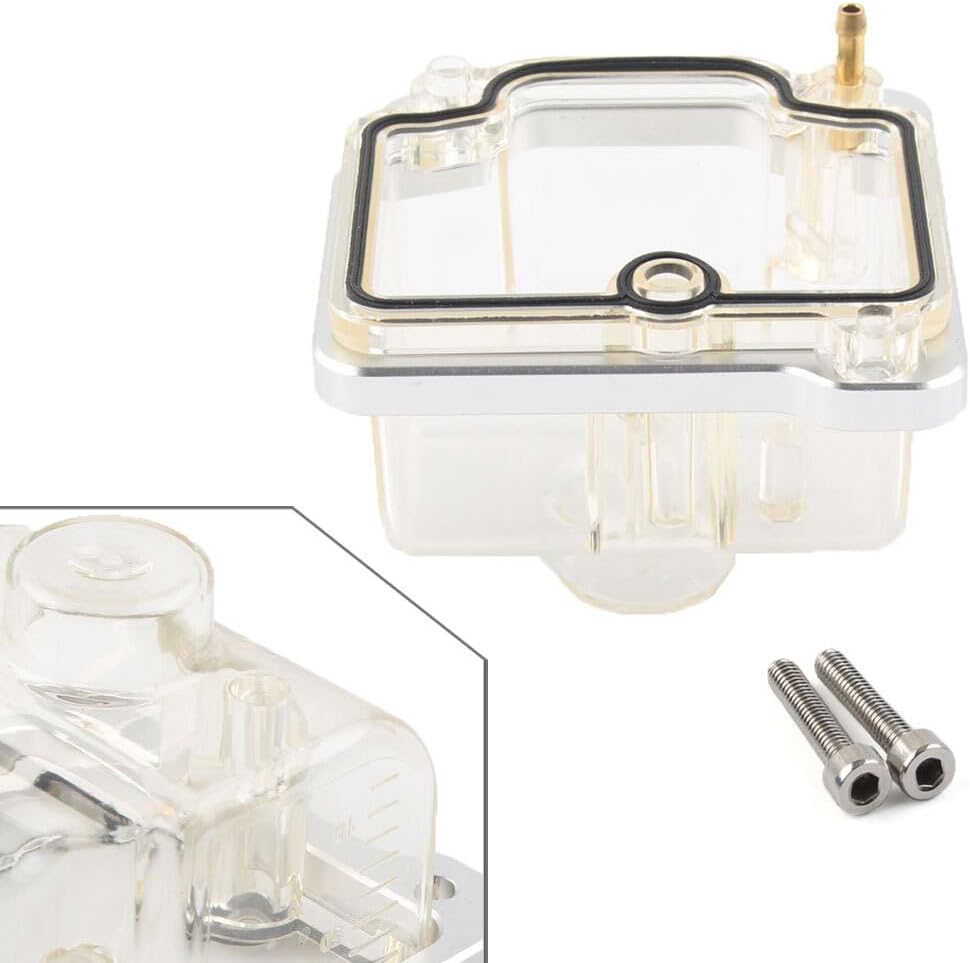 ya 13 9.15 baidi Transparent Carburetor Bottom Float Bowl Plastic Shell fit for PWK I/II/III