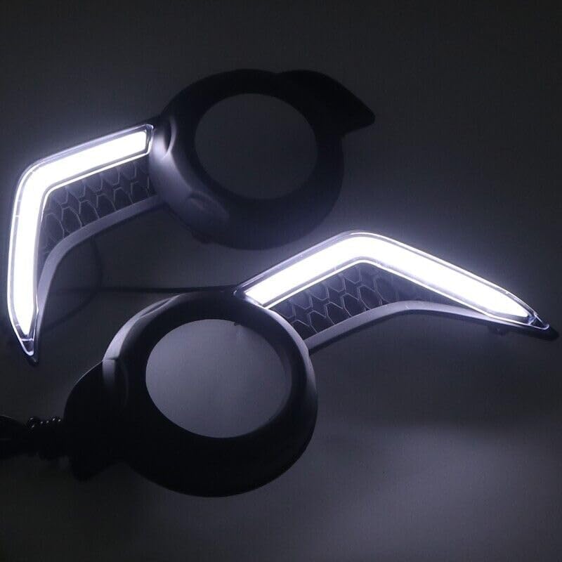 ya 4 8.8 for Toyota 4Runner 2014-2024 White LED Fog Light DRL Daytime Running Light 