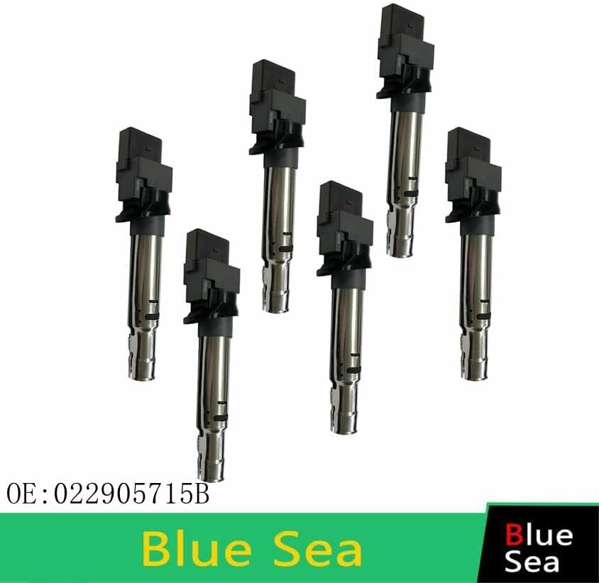 ya 4 8.24 baidi x 6 Ignition Coils for Audi A3 TT Q 3.2 for VW for Passat Eos for Golf CC 3.6L