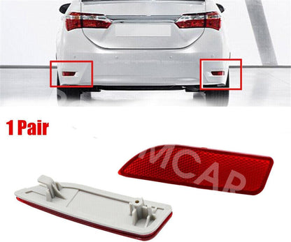 ya 4 8.24 baidi 2x Rear Bumper Brake Light LED Reflector Lamp Fit For 2011-2013 for Lexus CT 200h