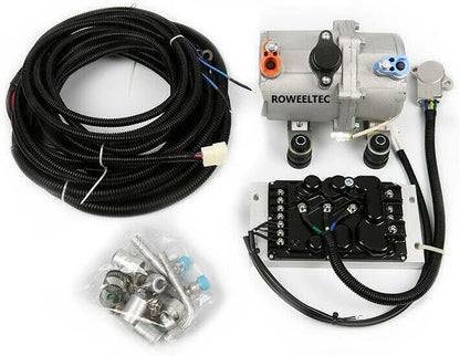 ya 28 10.13 baidi A/C 12V 24V Electric Compressor Set for AC Air Conditioning Car Truck Bus Auto